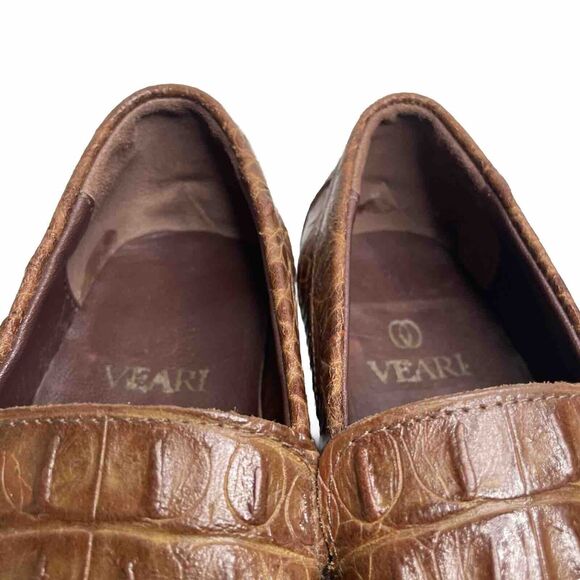 Veari Alligator Leather Loafers - Picture 6 of 10